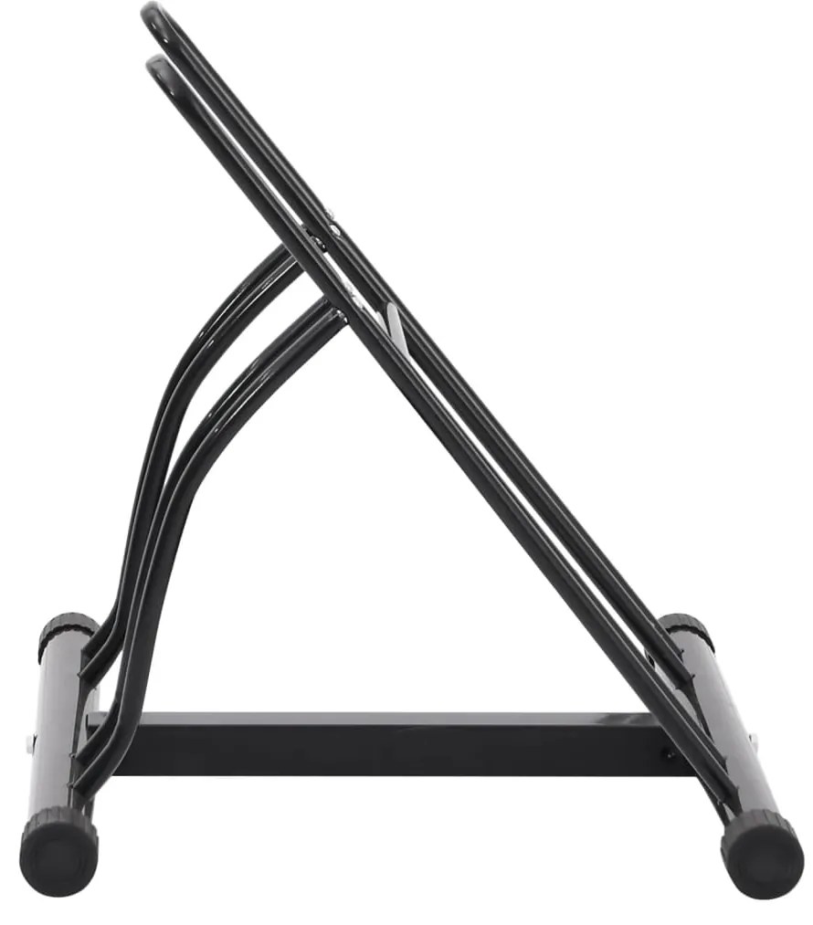 Suporte independente para 2 bicicletas aço