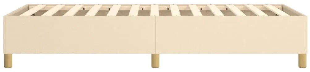 Estrutura de cama sem colchão 80x200 cm creme