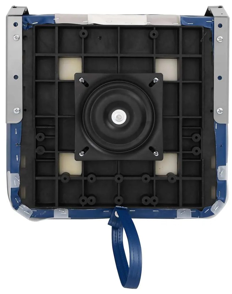 Assentos de barco 2 pcs c/ pedestais ajustáveis e rotação 360°