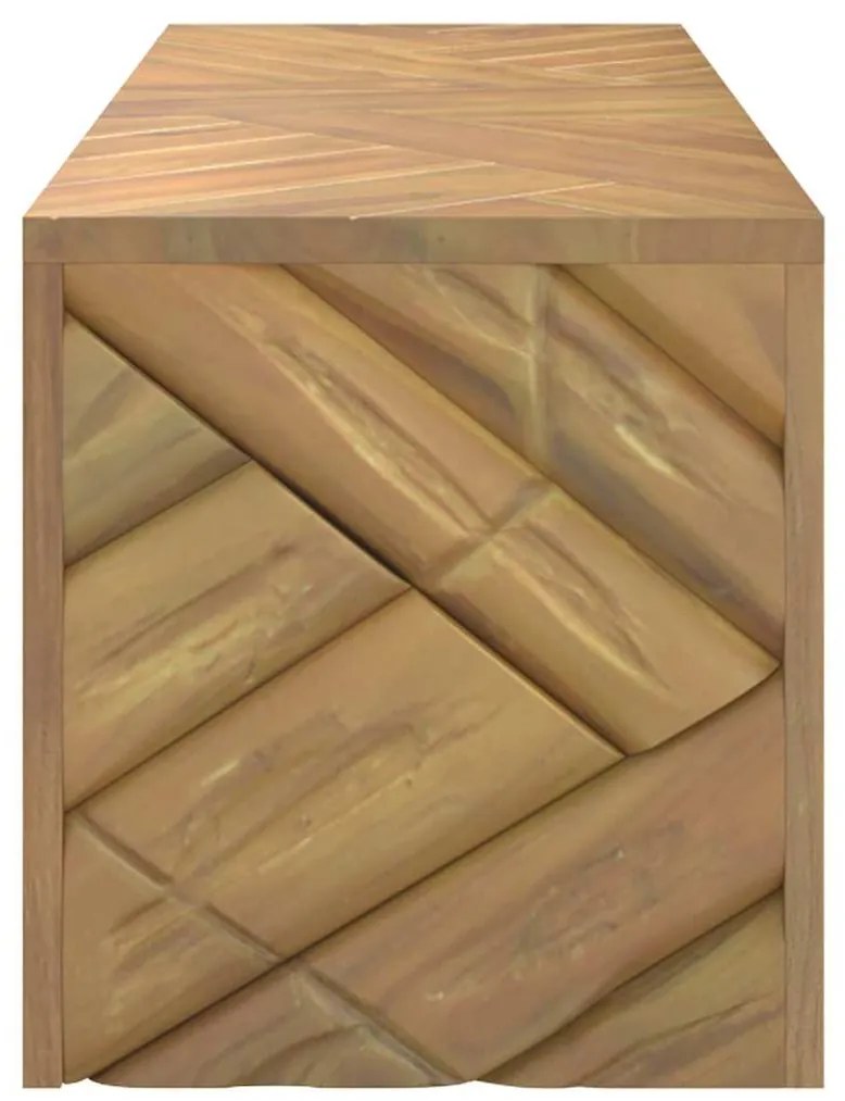 Mesa de centro 110x35x38 cm madeira maciça teca