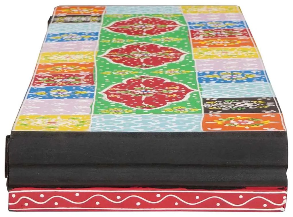 Prateleiras de Parede 2 pcs 100x20x6 cm Madeira Sólida de Mangueira