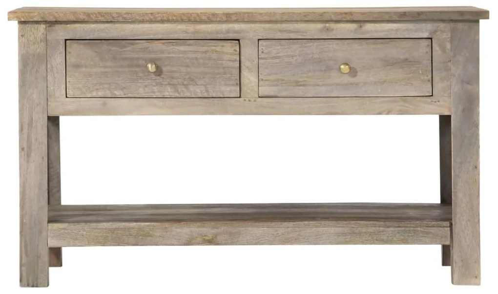 Mesa de centro 82x52x47 cm madeira de mangueira maciça
