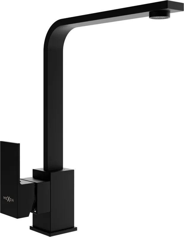 Mexen Rita torneira de cozinha, preta - 670300-70