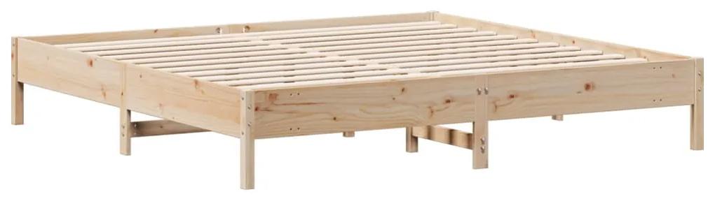 Estrutura de cama madeira de pinho maciça 180x200 cm
