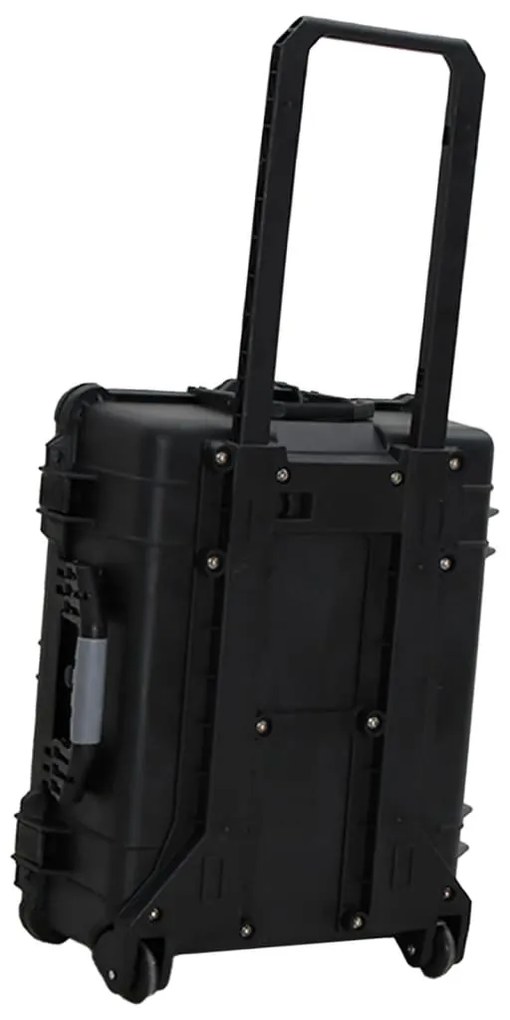 Mala de viagem com rodas 63x50x23 cm PP preto