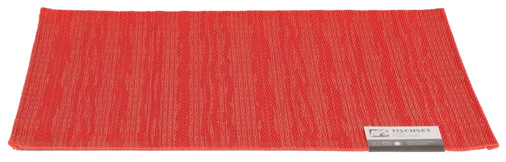 Individual Mesa Pvc Vermelho 45X33cm