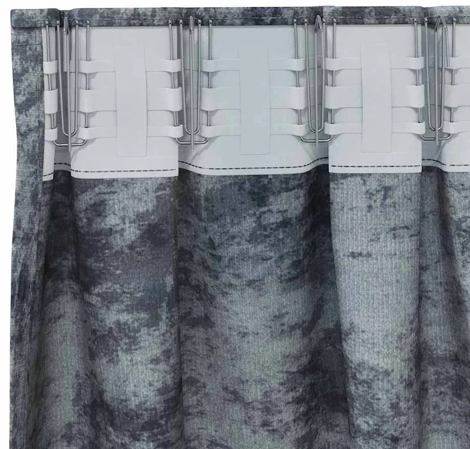 Cortinas de Veludo 2 peças com Ilhós Cinza Prata 140x140 cm