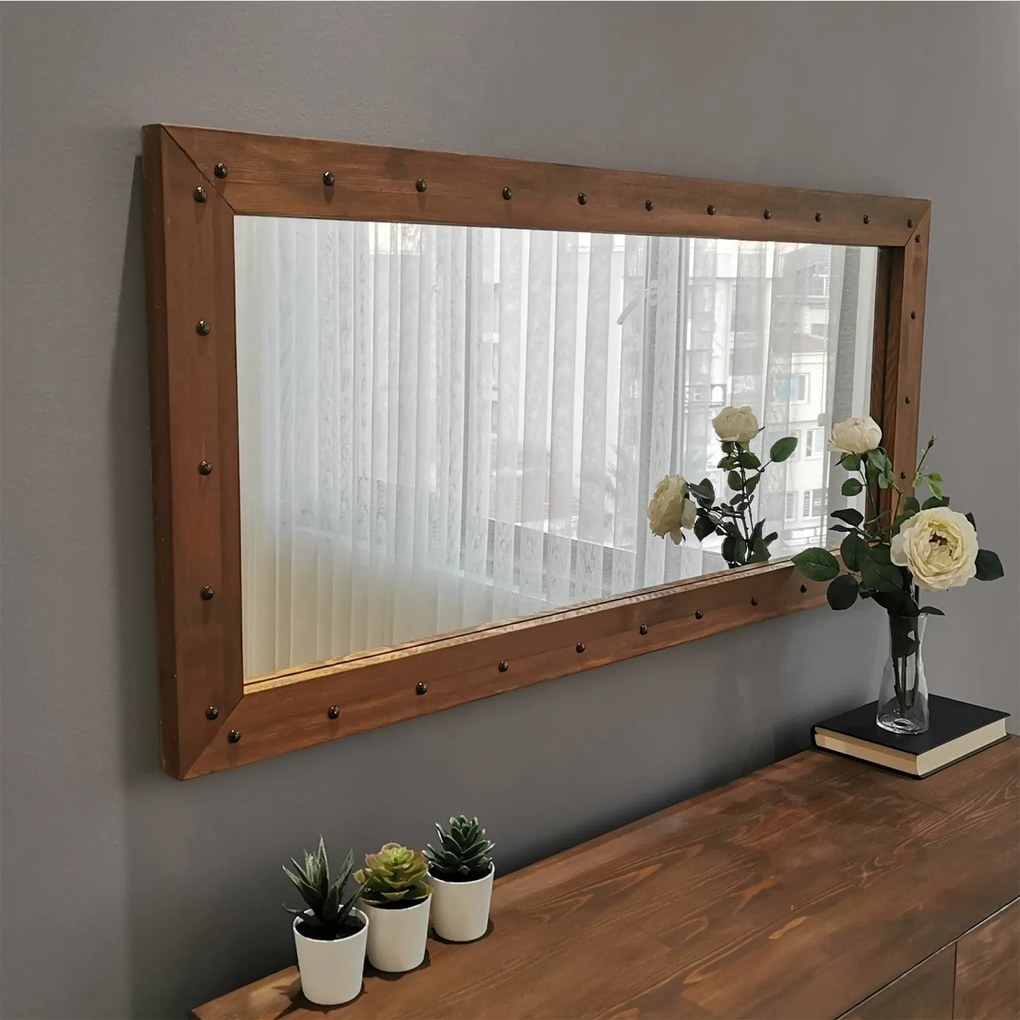 Espelho Z11050CV – Nogueira – 110x50 cm