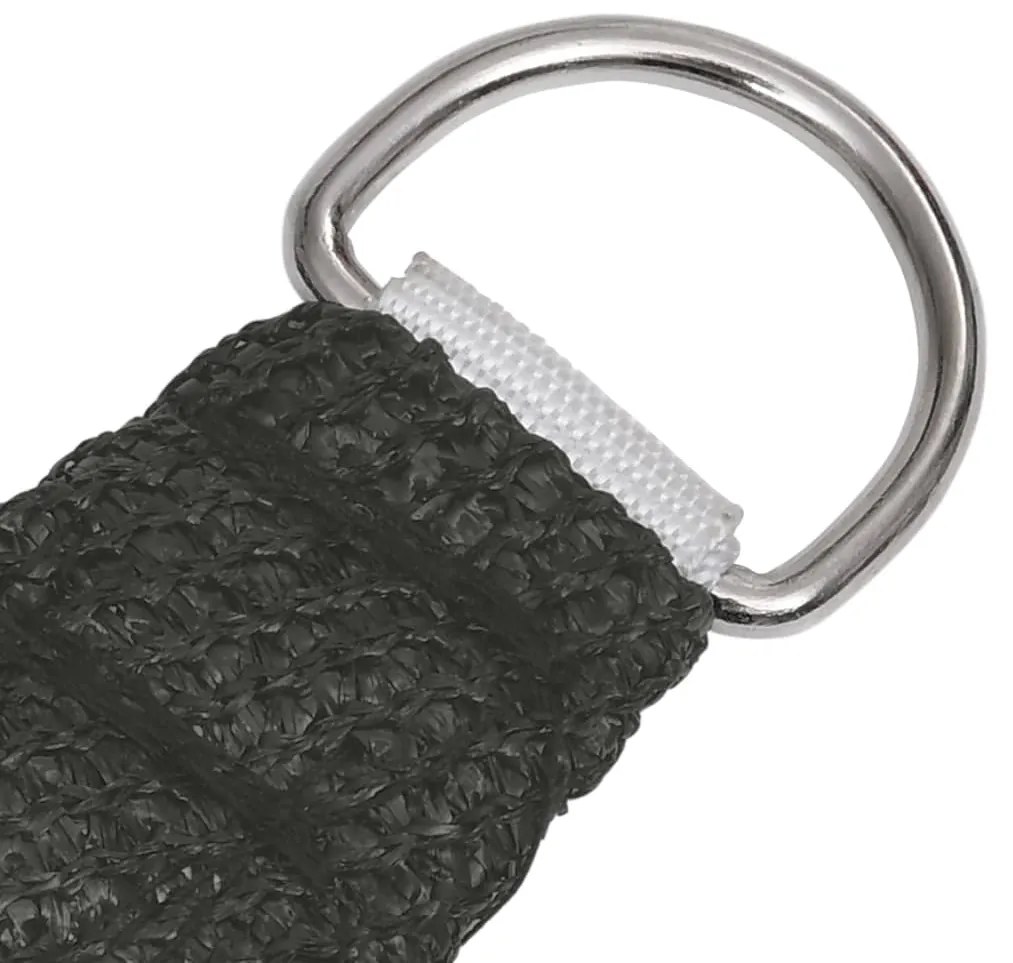 Para-sol estilo vela 160 g/m² 5x6 m PEAD antracite