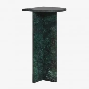 Mesa De Cabeceira Em Pedra Natural Corwel Mármore Verde Udaipur - Sklum