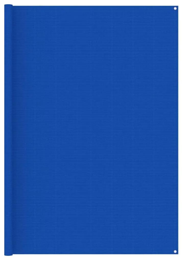 Tapete de campismo para tenda PEAD 250x600 cm azul