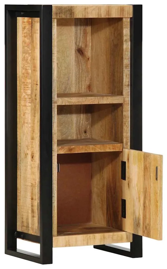 Armário de casa de banho 40x30x90 cm mangueira maciça áspera