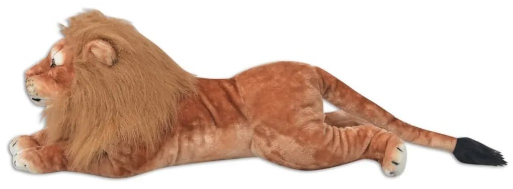 Leão de peluche, castanho, XXL