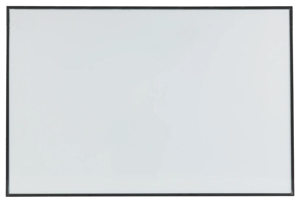 Quadro Branco Magnético 58,5x88,5cm Moldura Preta New Basic