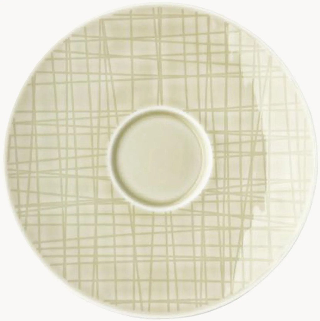 Pires de café expresso Mesh Colours Cream, conjunto de 6