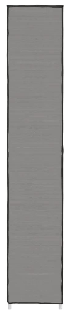 Sapateira 60x30x166 cm tecido cinzento