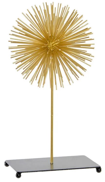 Figura Decorativa DKD Home Decor Dourado Metal Ouriço (23 x 21 x 43 cm)