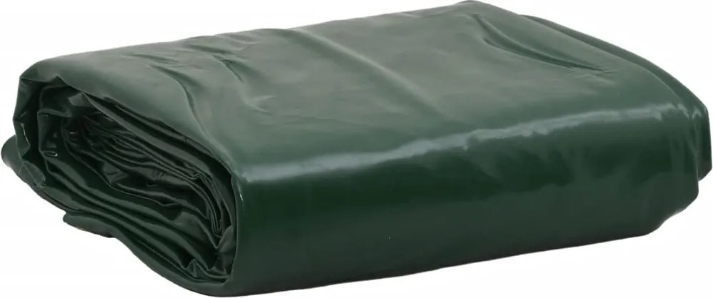 vidaXL Lona 1x2,5 m 650 g/m² verde