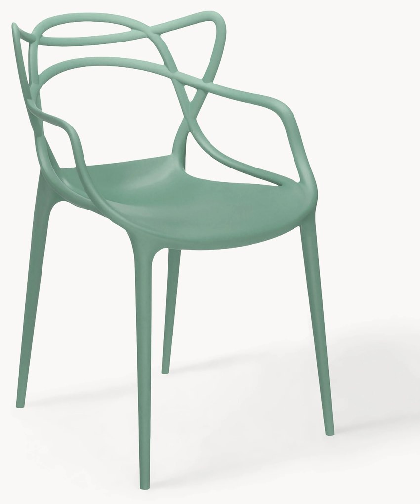 Cadeiras com braços Masters, conjunto de 2