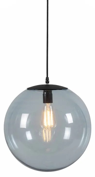 Candeeiro de suspensão Art Deco Cinza 35 cm - Pallon Moderno,Art Deco,Design