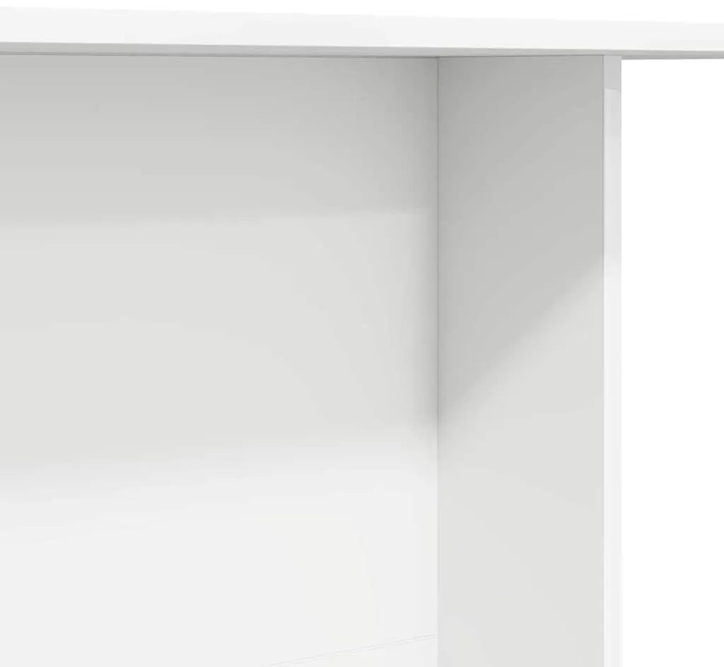 Mesa de Jantar vidaXL Branca 110x60x75 cm Madeira Engenharia