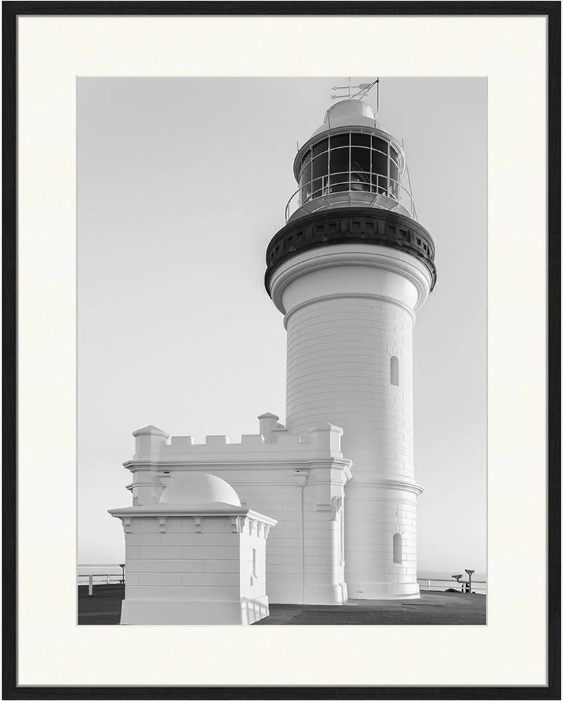 Impressão digital emoldurada The Iconic Cape Byron Lighthouse