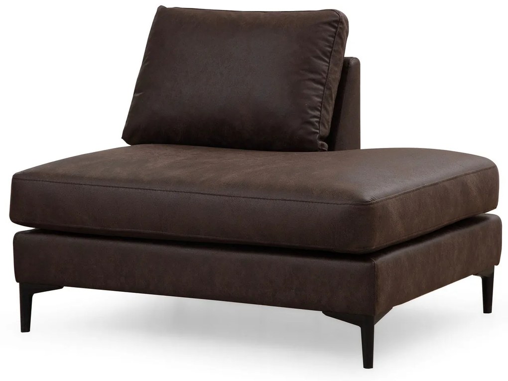 Sofá de Canto Porto Corner – Castanho – 155 cm x 314 cm x 200 cm