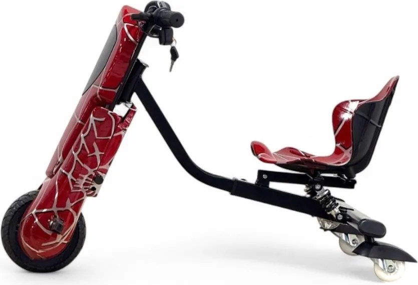 Triciclo eléctrico Crianças Drift Trike 250W 36V litio Homem Aranha