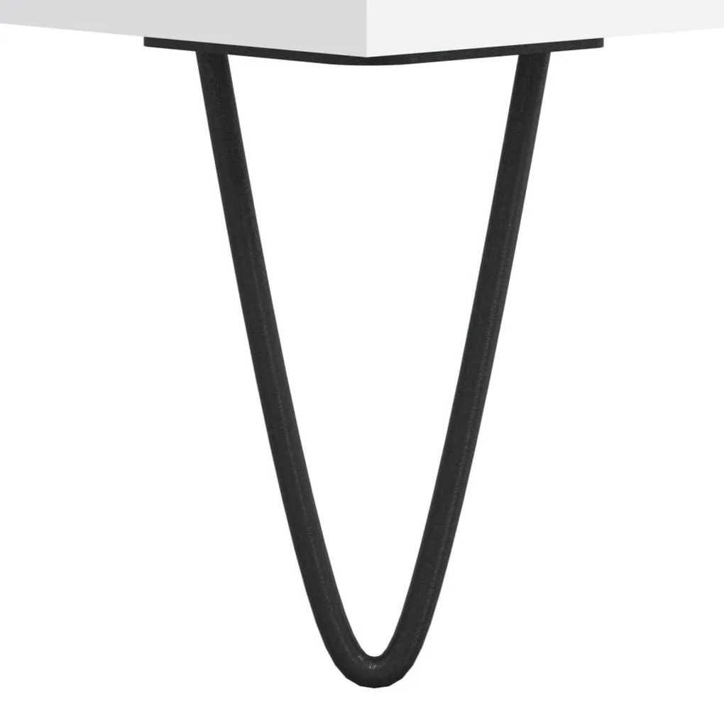 Mesa de centro 102x44,5x50 cm derivados de madeira branco