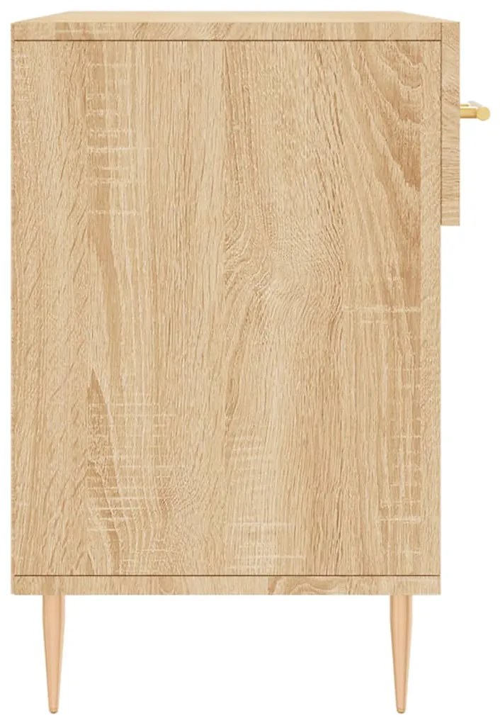 Banco sapateira 102x35x55 cm deriv. madeira carvalho sonoma