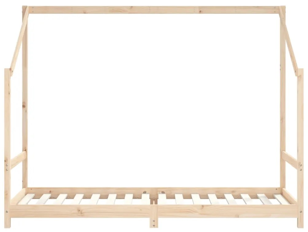 Estrutura de cama infantil 2x(90x200) cm pinho maciço