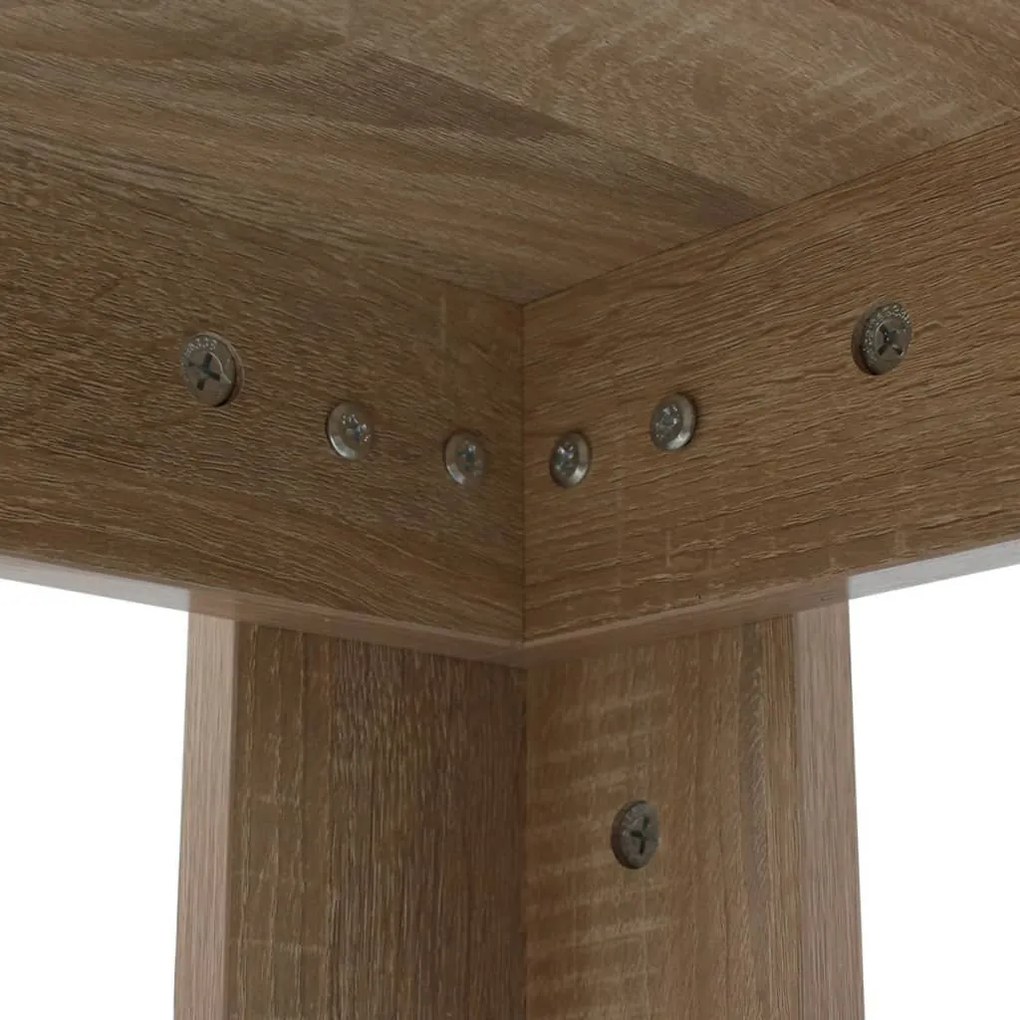 Mesa de Jantar Avia de 140 cm - Carvalho - Design Minimalista