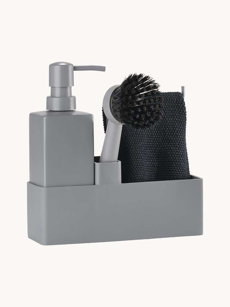 Dispensador de detergente e escova de lavar loiça Zone Denmark, conjunto de 3