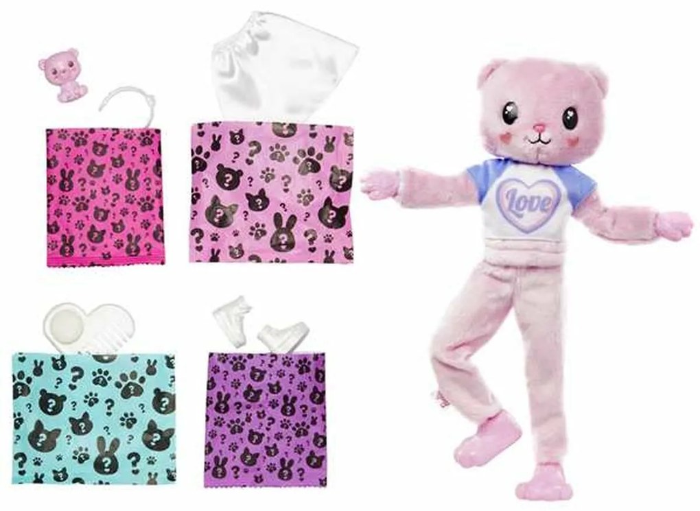 Boneca Barbie Cutie Reveal Urso