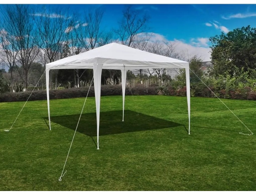 Tenda para jardim com cobertura em pirâmide 3 x 3 m