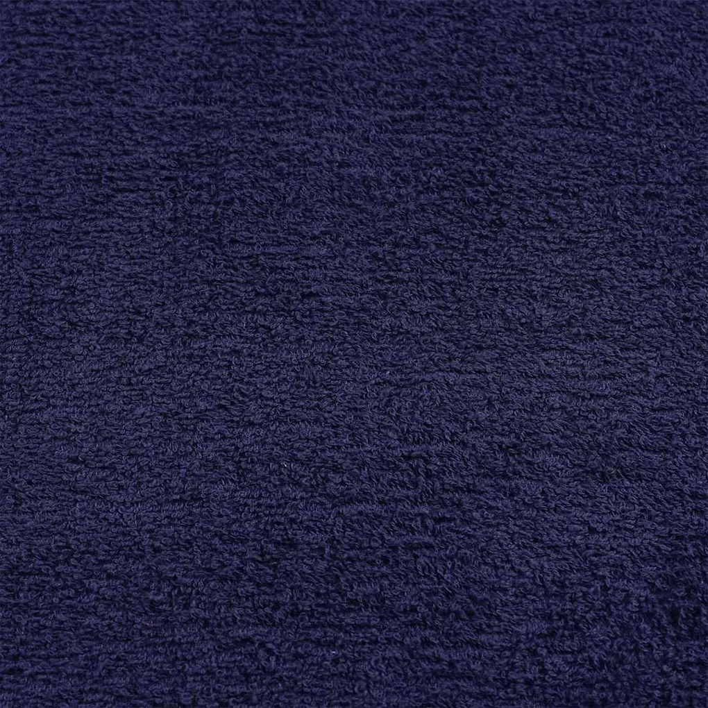 Sabonete toalhas 2 pcs azul marinho 30x30cm 360gsm 100% algodão