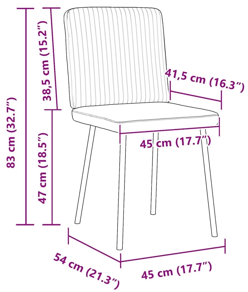 Cadeiras de jantar 6 pcs veludo cinzento-claro