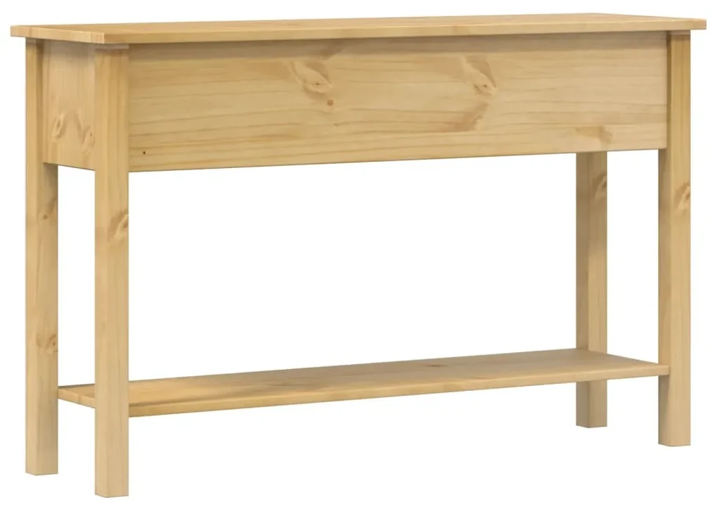 Mesa consola Corona 114x34,5x73 cm madeira de pinho maciça
