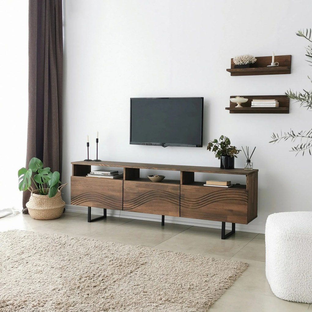 Unidade de TV Onda – Nogueira – 170x40 cm