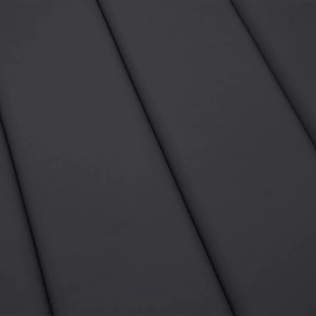 Almofadão p/ espreguiçadeira 186x58x4 cm tecido oxford preto