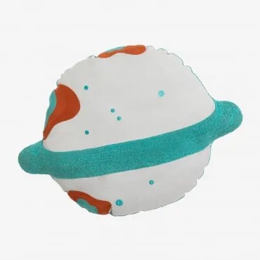 Almofada Redonda Cosmic Kids Planet - Sklum