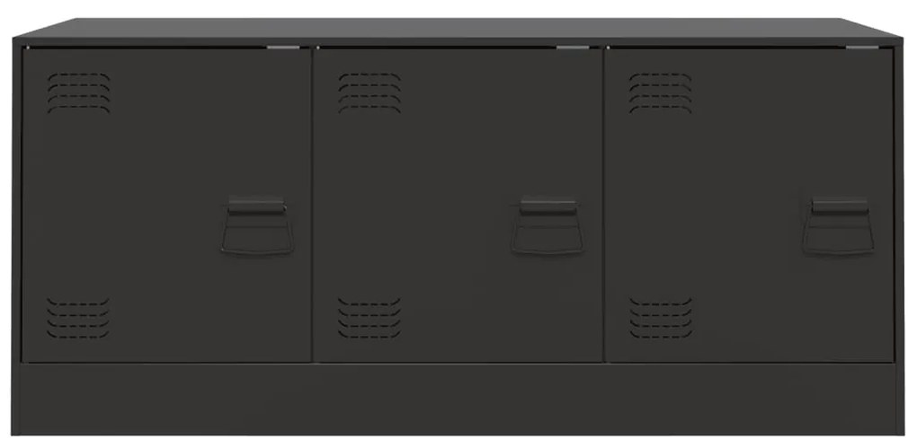 Móvel de TV 99x39x44 aço preto