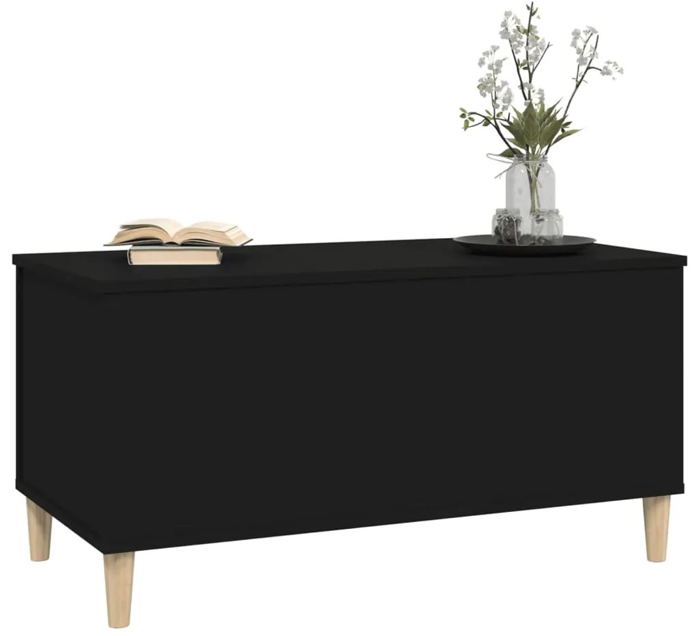 Mesa de centro 90x44,5x45 cm derivados de madeira preto