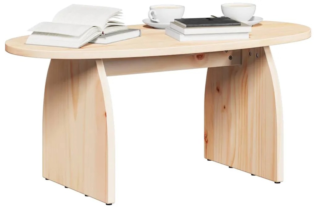 Mesa de centro Natural 80 x 40 x 35 cm