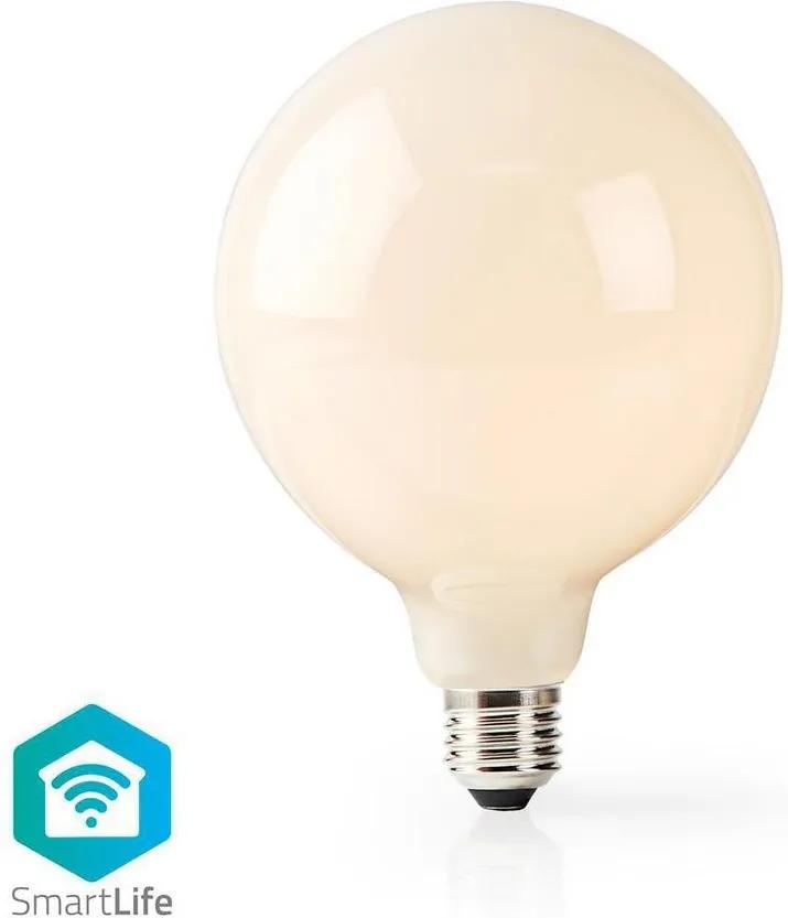 Nedis WIFILF11WTG125 − LED Lâmpada inteligente regulável G125 E27/5W/230V