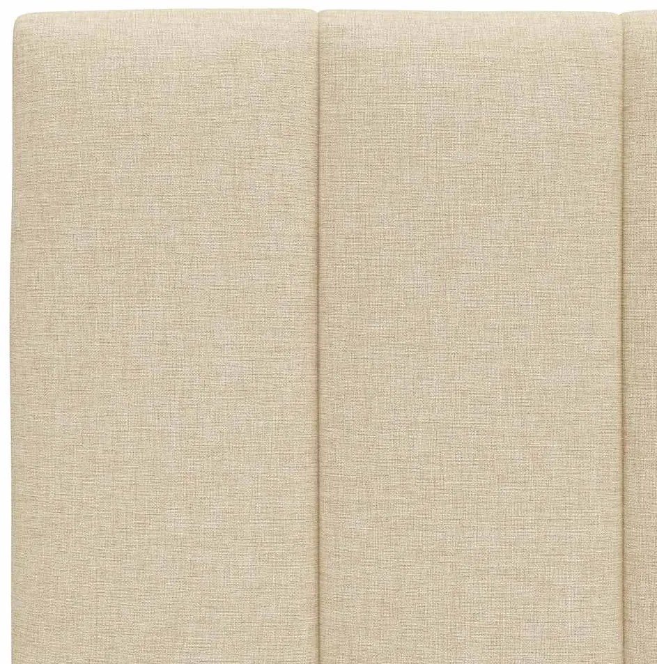 Almofadão de cabeceira 180 cm tecido creme