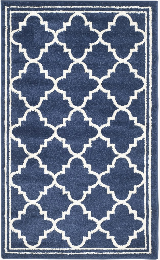 Tapete de pelo curto para interior e exterior Amherst