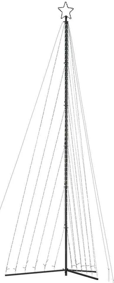 LED Árvore de Natal 789 LEDs Colorido 476 cm