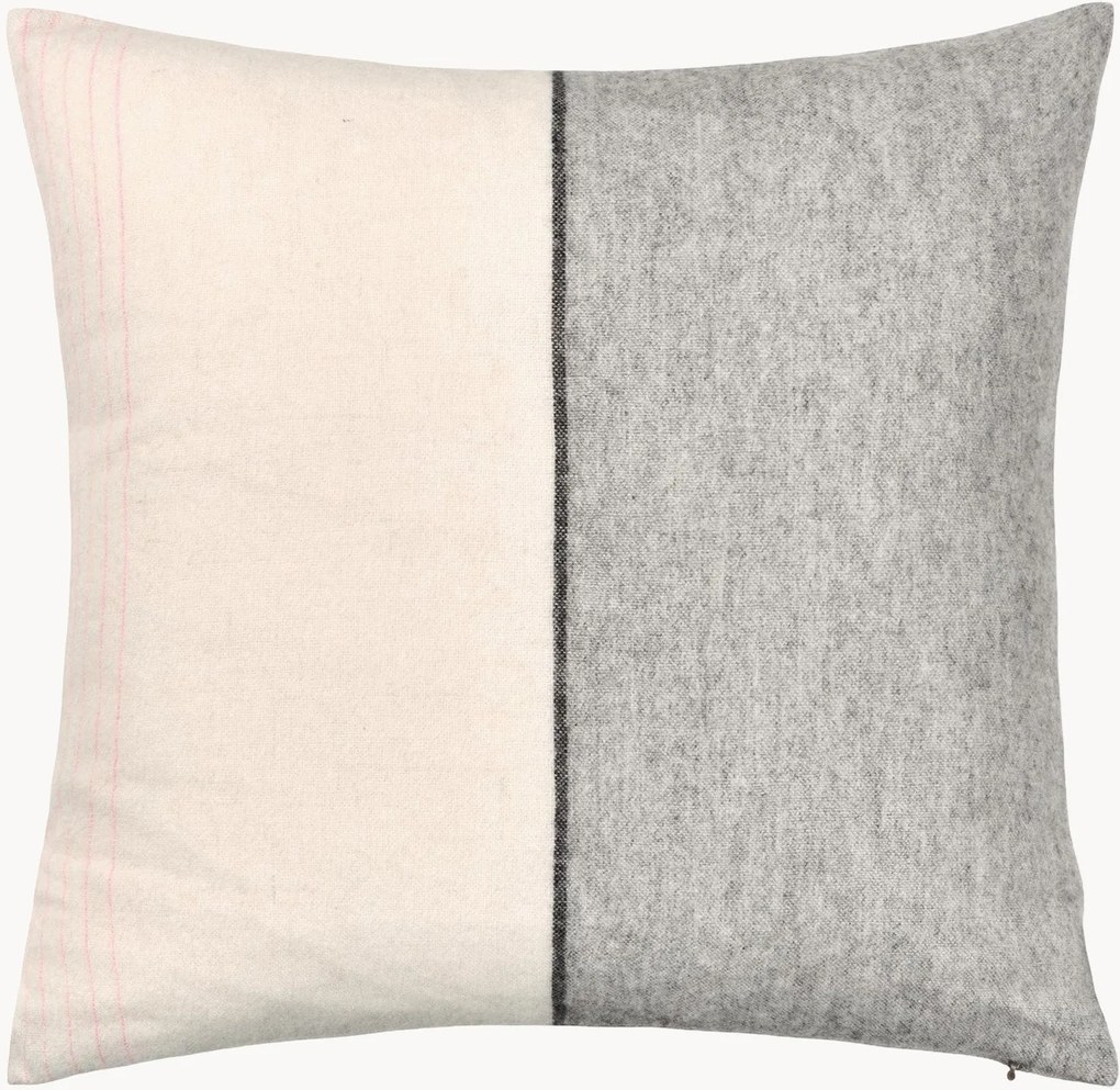 Capa de almofada de lã Carte Postale