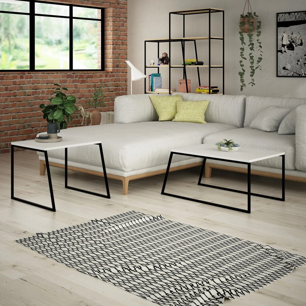 Estante Box – Branco/Amarelo – 80x170x22 cm